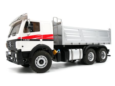 6x6 Metall LKW Kipper Mercedes-Benz SK 1838 elektrisch 1:14